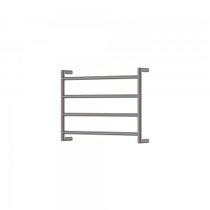 Kaya Heated Towel Rail, 600 x 450mm, Gun Metal